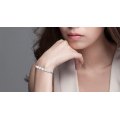 Amerie Cluster Diamond Bracelet 18K White Gold