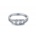 Maurea Prong Diamond Ring 18K White Gold 