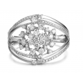 Tullia Micropave Diamond Ring 18K White Gold