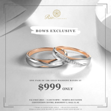 Chivan Diamond Wedding Ring in 18K White and Rose Gold (Pair)