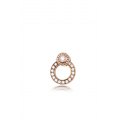 Cerchio Diamond Earring 18K White Gold 