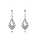 Flittern Diamond Earring 18K White Gold 