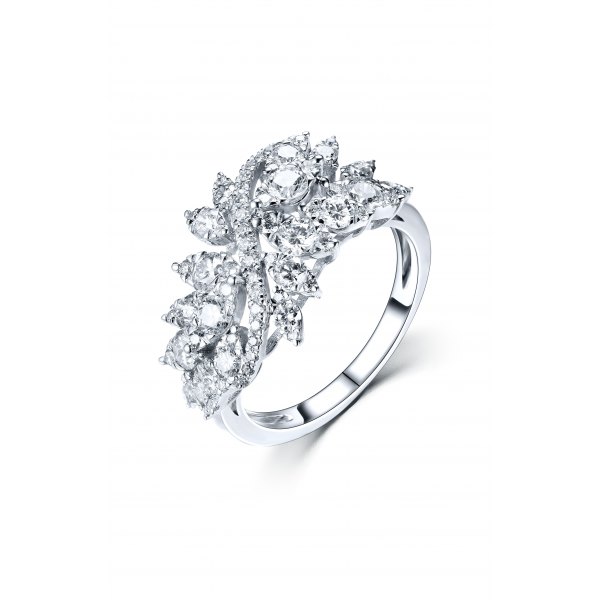Vexana Diamond Ring 18K White Gold