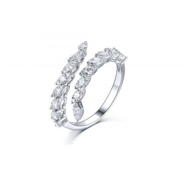 Otoño Diamond Ring 18K White Gold