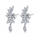 Alvara Diamond Earring 18K White Gold