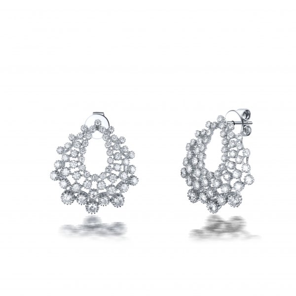 Ionia Diamond Earring 18K White Gold