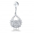 Isria Diamond Earring 18K White Gold