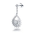 Isria Diamond Earring 18K White Gold