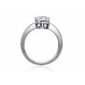 Zola Solitaire White Gold Diamond Engagement Ring Casing