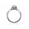 Saville White Gold Diamond Engagement Ring Casing
