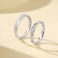 Sayaka Platinum Diamond Wedding Ring (Pair)
