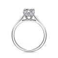Felix Solitaire White Gold Diamond Engagement Ring Casing