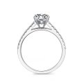 Lexie White Gold Diamond Engagement Ring Casing