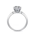 Frances White Gold Diamond Engagement Ring Casing