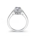 Caitlyn White Gold Diamond Engagement Ring Casing