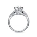 Millia White Gold Diamond Engagement Ring Casing