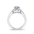 Lyvia White Gold Diamond Engagement Ring Casing