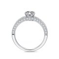Lawrie White Gold Diamond Engagement Ring Casing