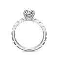 Sania Solitaire White Gold Diamond Engagement Ring Casing