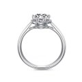 Kaia Solitaire White Gold Diamond Engagement Ring Casing