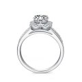Ticia White Gold Diamond Engagement Ring Casing