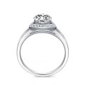 Trixie White Gold Diamond Engagement Ring Casing