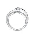 Tyria White Gold Diamond Engagement Ring Casing