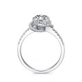 Darwin White Gold Diamond Engagement Ring Casing