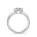 Mariah Solitaire White Gold Diamond Engagement Ring Casing