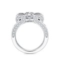 Niella White Gold Diamond Engagement Ring Casing