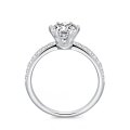 Chanice White Gold Diamond Engagement Ring Casing
