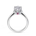 Faelia Diamond Engagement Ring Casing 18K White Gold