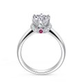Faelia White Gold Diamond Engagement Ring Casing