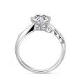 Viexianne White Gold Diamond Engagement Ring Casing