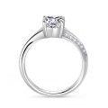 Rythelle White Gold Diamond Engagement Ring Casing