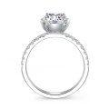 Hylos White Gold Diamond Engagement Ring Casing