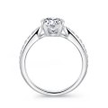 Xelia White Gold Diamond Engagement Ring Casing