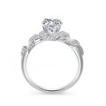 Lykias White Gold Diamond Engagement Ring Casing