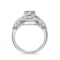 Synthia White Gold Diamond Engagement Ring Casing