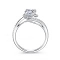 Keiane Diamond White Gold Diamond Engagement Ring Casing