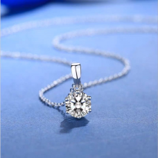 Gisele 18K White Gold IGI Certified Lab Grown Diamond Necklace