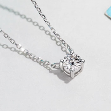 Mirabelle 18K White Gold IGI Certified Lab Grown Diamond Necklace