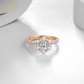 Noah Rose Gold Diamond Engagement Ring Casing