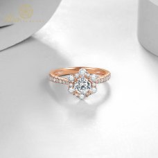 Noah Diamond Engagement Ring Casing 18K White Gold / Platinum