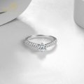 Tia White Gold Diamond Engagement Ring Casing