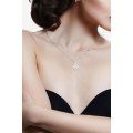 Yasmin Diamond Pendant 18K White Gold