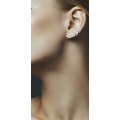 Flugeldar Diamond Earring 18k White Gold