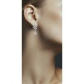Acersecomes Diamond Earring 18k White Gold