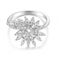 Reagan Prong Diamond Ring 18K White Gold 