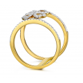 Wynonna Prong Diamond Ring 18K Yellow Gold